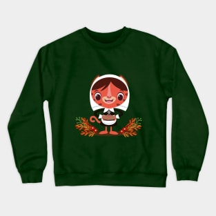 thanksgiving pilgram Crewneck Sweatshirt